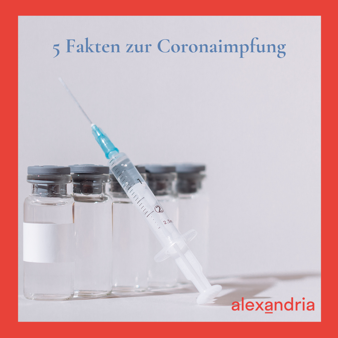 Impfdosen und Spritze Coronaimpfung