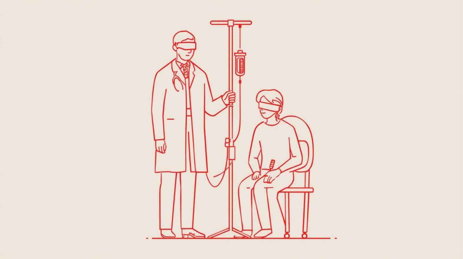 RCT Arzt und Patient